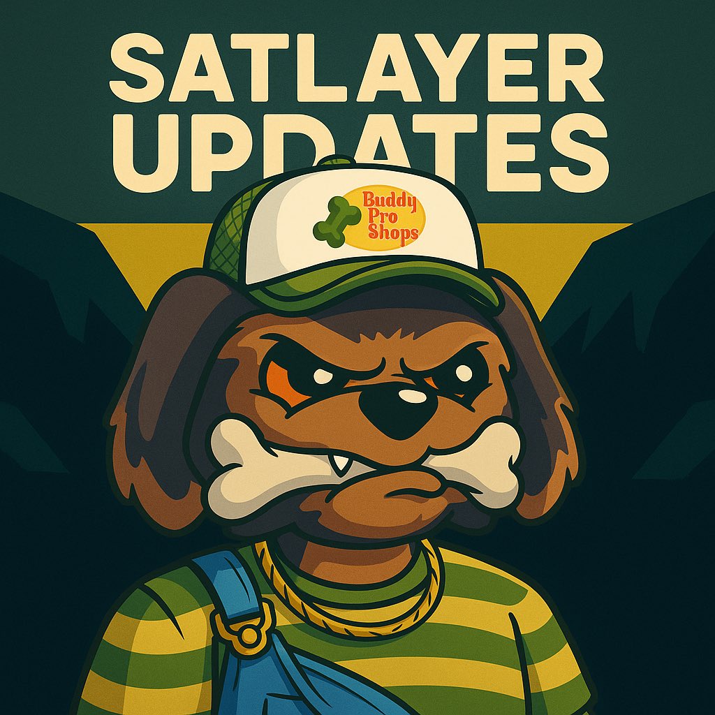 SatLayer Updates
Tomorrow wraps up the final <a href="/satlayer/">SatLayer 🟨🧊</a> Wildcard round. Drop your Restake and Chill submission, don’t forget to do this.

Also, The Kaito Leaderboard snapshot will be tomorrow, you have less than 24 hours to get that mindshare. 

Some SLAYDROP info 
- Selected