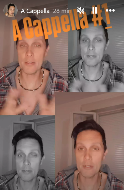 Je suis musicalement actif cet été, pour ceux que ça intéresse, retrouvez sur Facebook ou Insta (@ bapcharden) pas mal de vidéos courtes, de nouvelles chansons (La vie s'en va, Tendre soir) et à partir de ce soir une nouvelle "collection" que j'a appelé A Cappella.