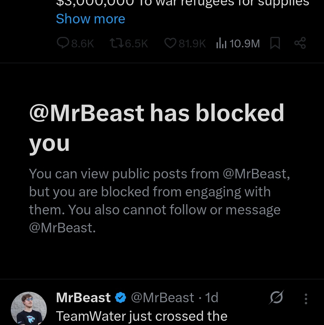 It's literally over