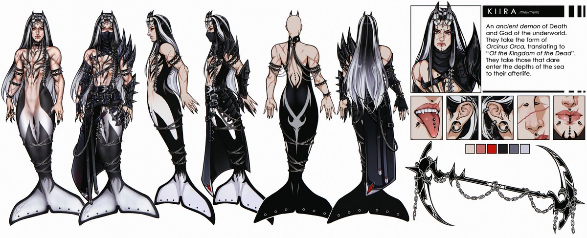 You can call me Kiira. A demon orca vtuber and ancient god of death. Keep me company in the depths of the sea?

🖤twitch.tv/kiirawhale
⛓️kiirawhale.carrd.co

ᴀʀᴛ: <a href="/sleazy_art/">sleazy⛓️waitlist ⊗pen</a> 
ᴏᴜᴛғɪᴛ ᴄᴏɴᴄᴇᴘᴛ: <a href="/wwufufu/">wwuf 🖤🎨 d. goth ➕</a> 
ᴀʀᴛ ᴛᴀɢ: #kiirayon