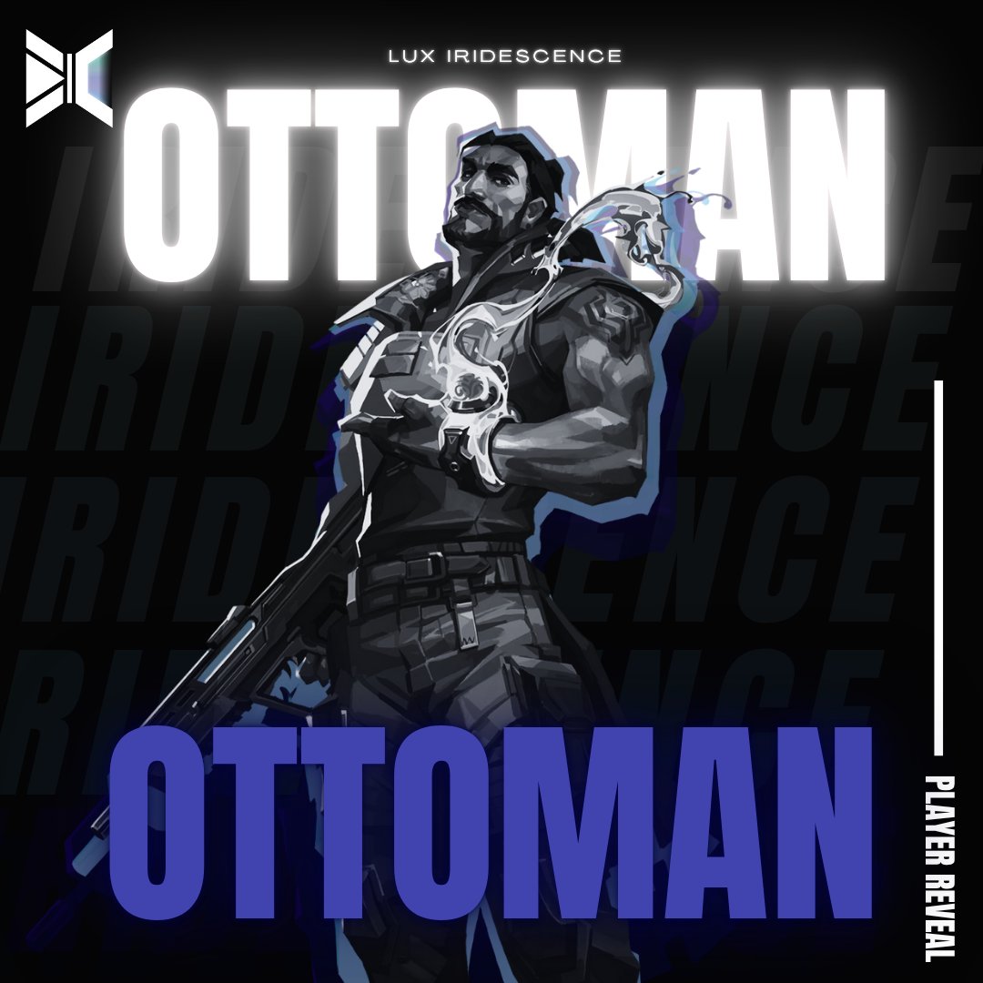 He’s not furniture, but he will make you sit down. 🛋️
.  
.  
Welcome <a href="/notmelari/">مليه</a> to Lux Iridescence!💎
.  
.  
#LuxEsports #LuxIridescence #PlayerReveal