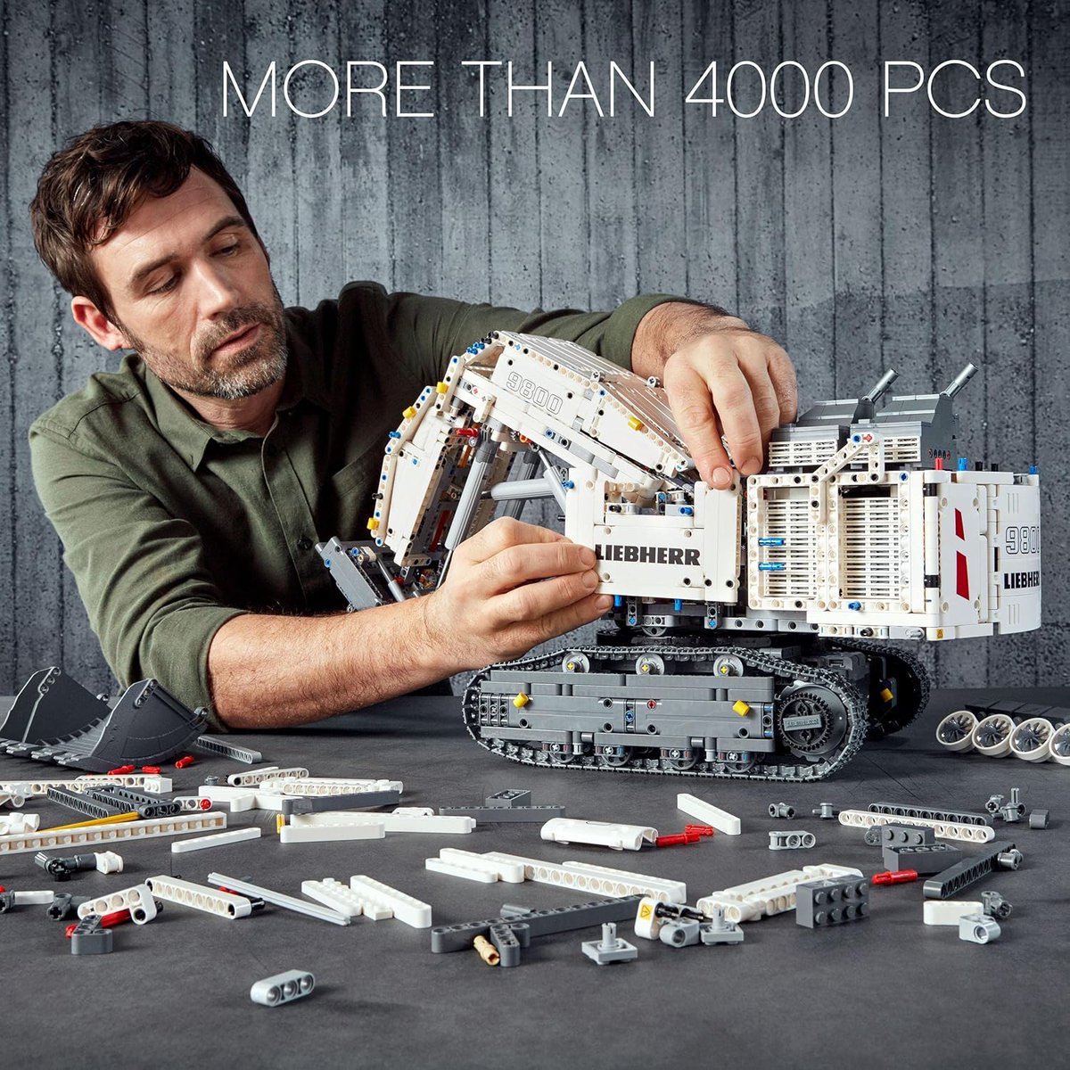 WatchEarn8's tweet image. LEGO 42100 Technic Control Liebherr R 9800 RC Excavator, Remote App Controlled Advanced Construction Set, with Interactive Motors
amzn.to/45md35A