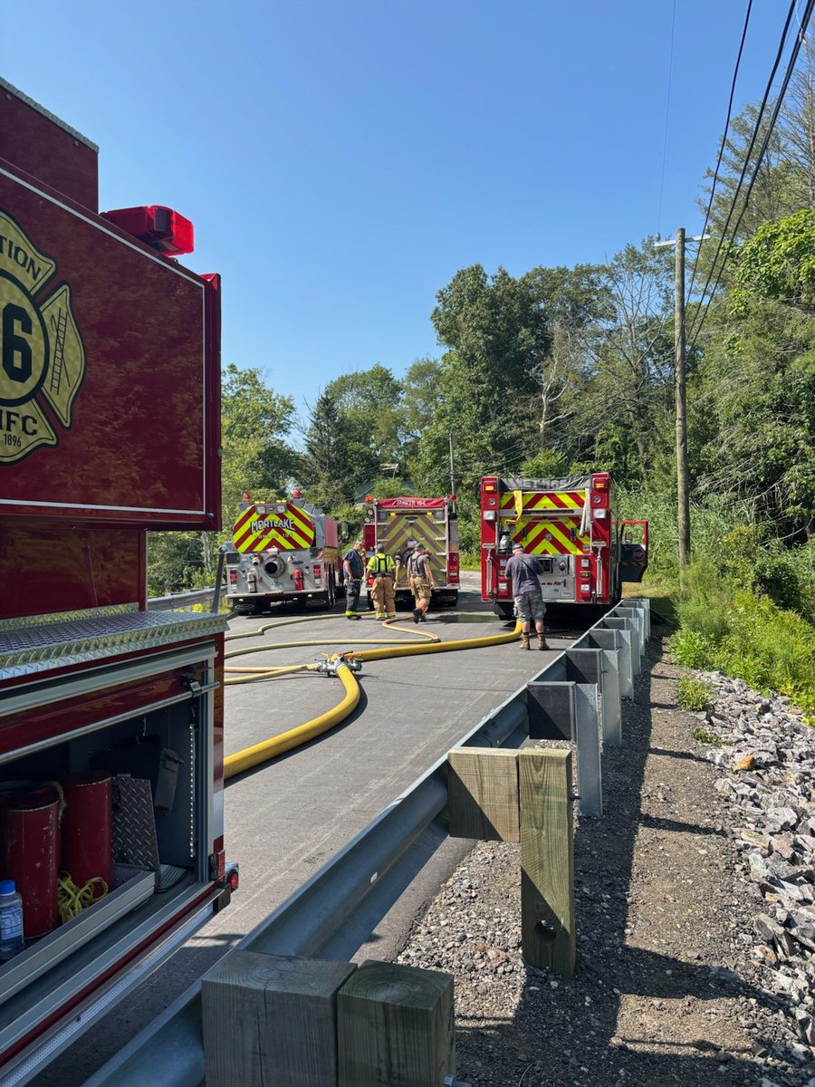 HT196 is currently operating at a 3rd alarm structure fire on Hartford Pike (Rte 101) in E. Killingly. The HT is filling tankers on from a pond on Bear Hill Road, east of the scene.  This will be a long-term operation. Use caution when driving  in the area.