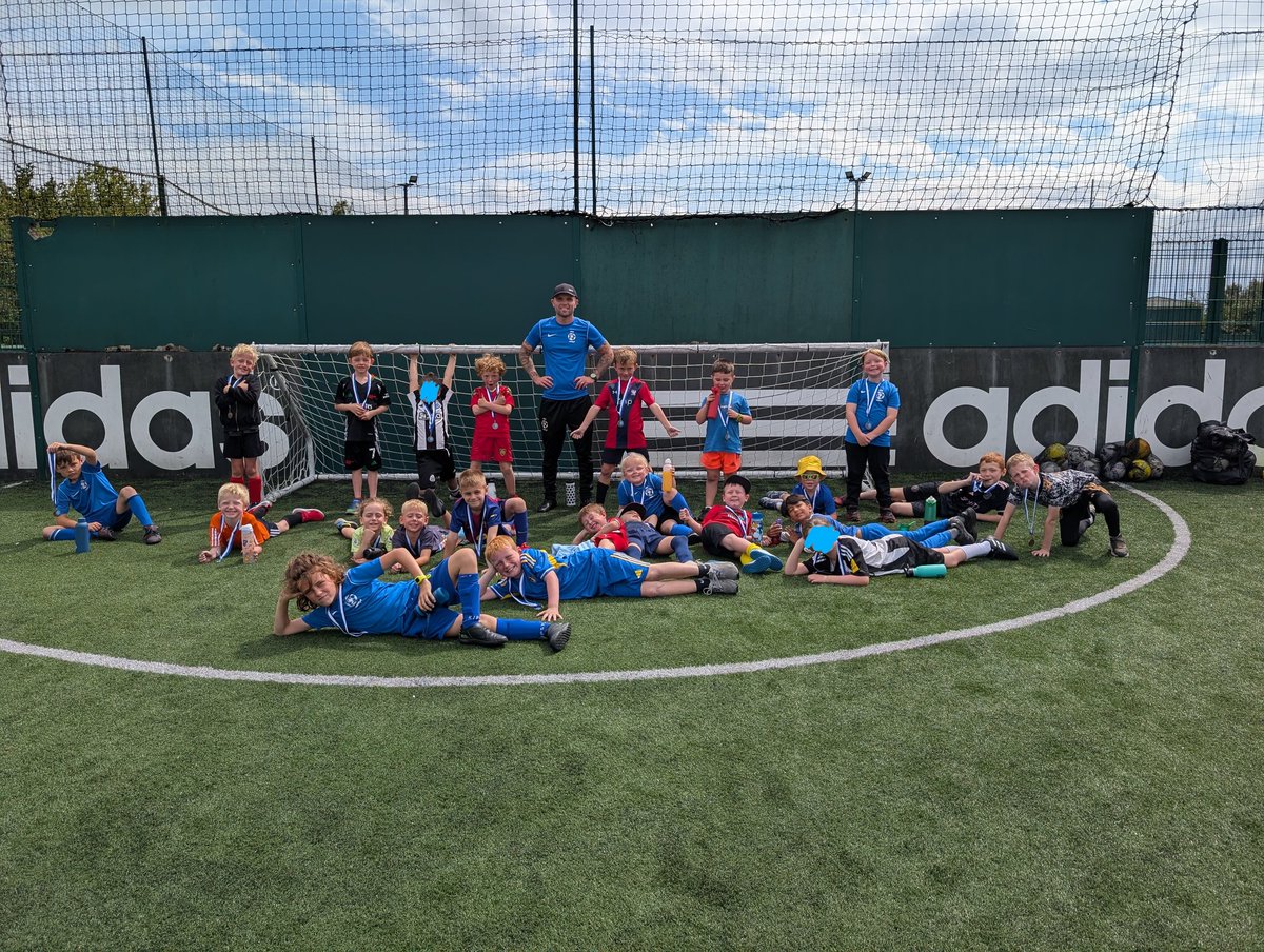 ⚽ Another AMAZING day at summer camp! 🌞

What. A. Day! Our second summer camp was packed with energy, smiles and non-stop football fun! 🙌

Coach Luke and Charlotte had the absolute pleasure of spending the day with 23 awesome superstars 💙✨