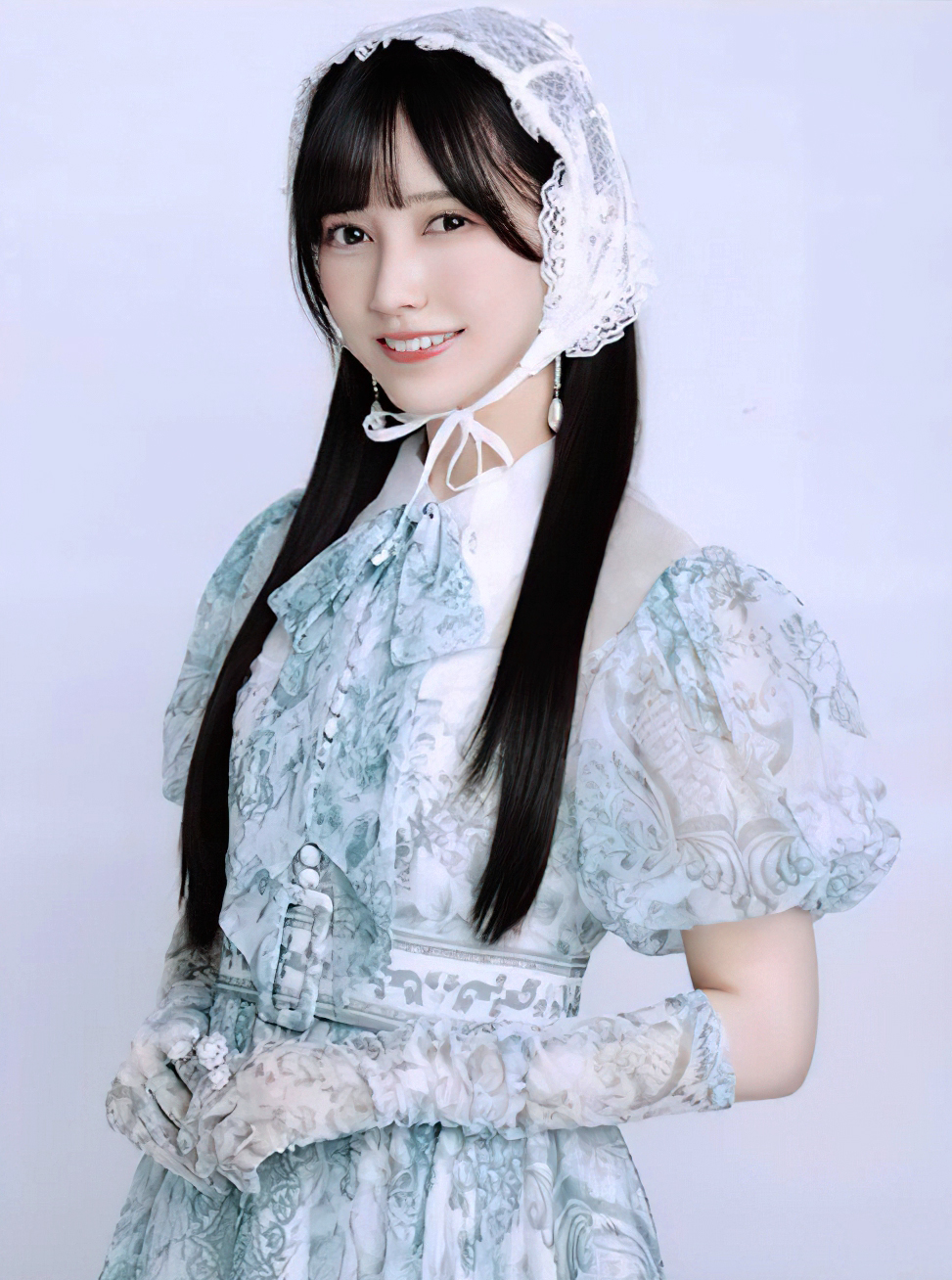 乃木坂46 生写真 ビッグボウタイブラウス コンプ 池田瑛紗 乃木坂46 池田瑛紗 生写真 私服 ビッグボウタイブラウス ヨリ