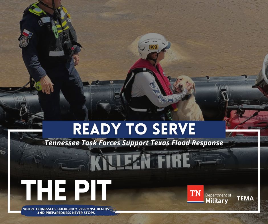 Urban Search &amp; Rescue teams have returned home safely after deploying to Texas, where they brought strength, skill, and compassion to impacted communities.

New in The Pit: Hear more from the trained responders who answered the call and made a difference, miles from home: