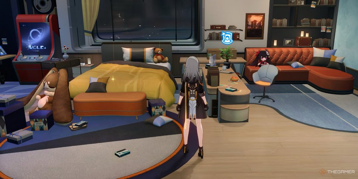 Remember when Hoyoverse gave us a room on the Astral Express and then never did anything with it again…
#HonkaiStarRail