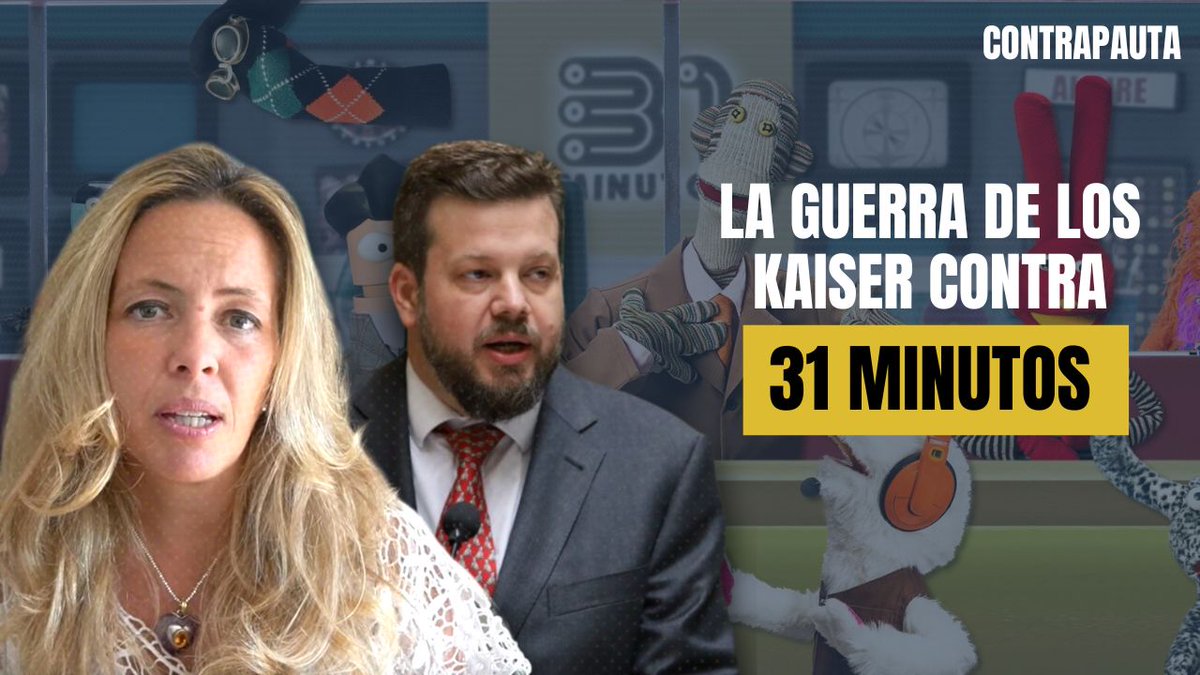 El Ciudadano (@el_ciudadano) on Twitter photo 🟡 A raíz de la postulación al Senado de Vanessa Kaiser, en CONTRAPAUTA recordamos el día en que le declaró la guerra a 31 Minutos por considerarlo un programa "ideologizado" y "nihilista" 🎙️
youtube.com/live/peNRlnVEE… 🟡 A raíz de la postulación al Senado de Vanessa Kaiser, en CONTRAPAUTA recordamos el día en que le declaró la guerra a 31 Minutos por considerarlo un programa "ideologizado" y "nihilista" 🎙️
youtube.com/live/peNRlnVEE…