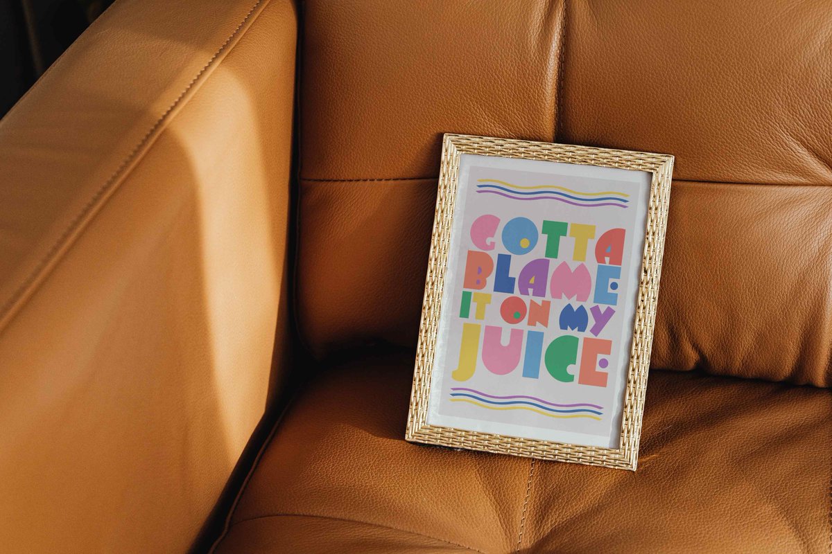 “Gotta blame it on my juice.”

Juicy vibes. Big confidence. Now in print.

A6–A1, from £6 👉 maadweb.co.uk

#BlameItOnMyJuice #LizzoLyrics #MaadWeb #WallArtWithSass #BoldPrintVibes
