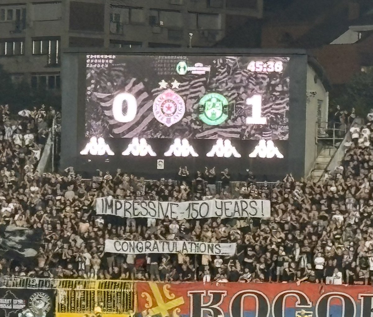 🤝<a href="/HibernianFC/">Hibernian Football Club</a> <a href="/FKPartizanBG/">FK Partizan</a>