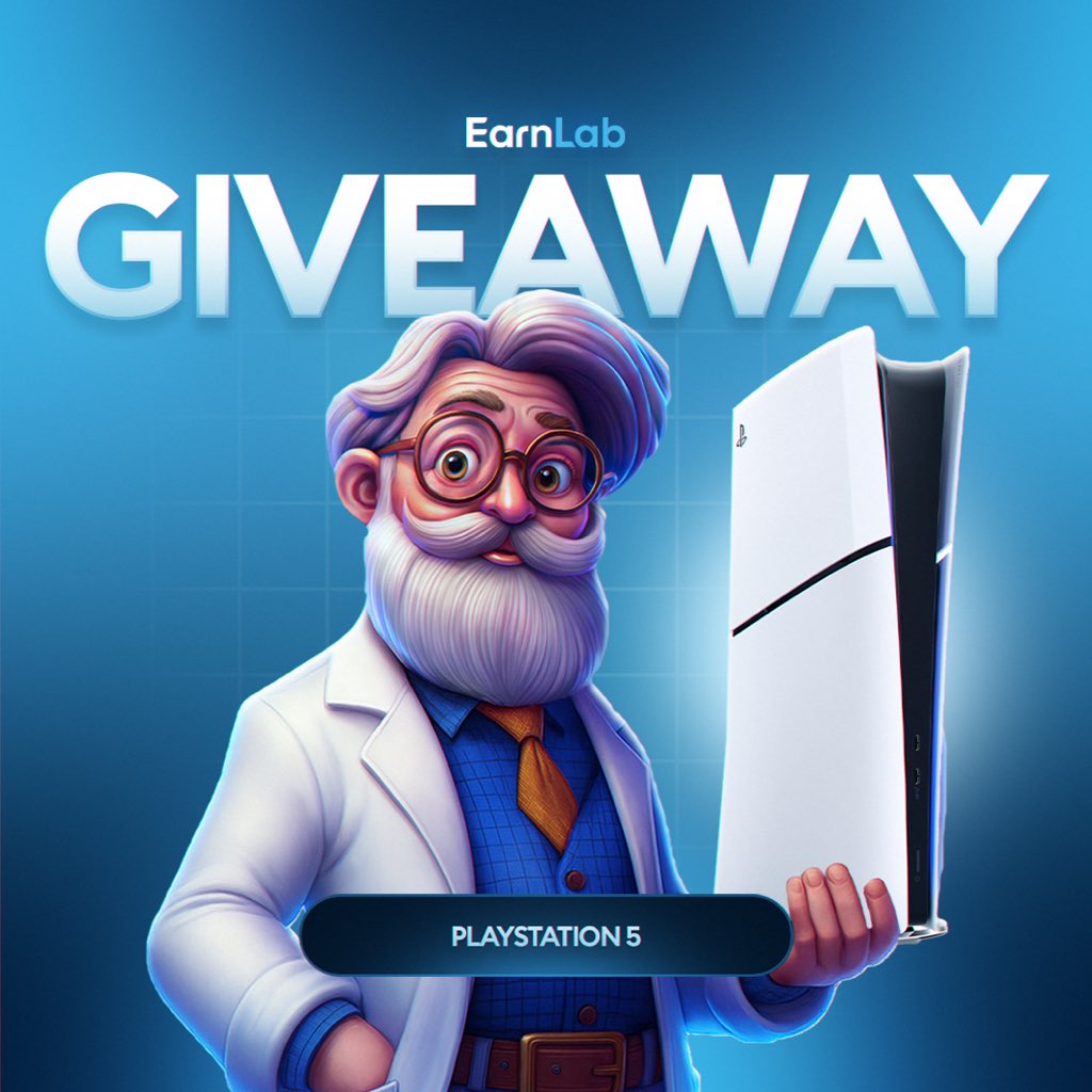 EarnLab.com (@earnlabcom) on Twitter photo PS5 GIVEAWAY! 🎁
To enter, you must follow these requirements:
✅ Follow <a href="/earnlabcom/">EarnLab.com</a>
✅ Retweet
✅ Tag a friend
Rolling in 30 days. Good luck! 🍀 PS5 GIVEAWAY! 🎁
To enter, you must follow these requirements:
✅ Follow <a href="/earnlabcom/">EarnLab.com</a>
✅ Retweet
✅ Tag a friend
Rolling in 30 days. Good luck! 🍀