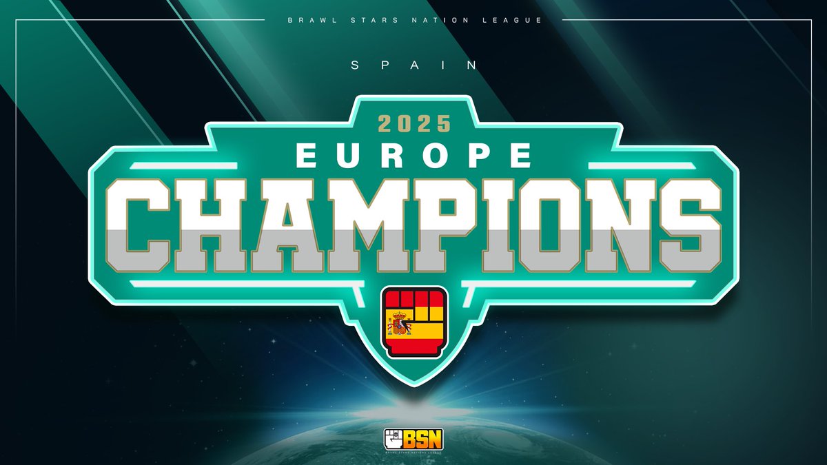 BSN: Brawl Stars Nations League (@brawlpseries) on Twitter photo #BSN • CHAMPIONS!
👑 <a href="/SeleccionBS_ES/">SeleccionES</a> 🇪🇸
La Roja defeats Germany 3-1 and becomes the Brawl Stars Nations League Champion!
Congratulations! 👏 #BSN • CHAMPIONS!
👑 <a href="/SeleccionBS_ES/">SeleccionES</a> 🇪🇸
La Roja defeats Germany 3-1 and becomes the Brawl Stars Nations League Champion!
Congratulations! 👏