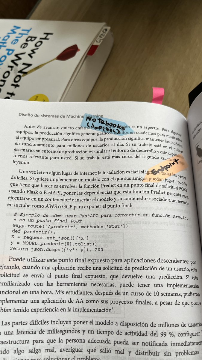 Javier Perez (@javitech_co) on Twitter photo Recomiendo el libro #dmls de <a href="/chipro/">Chip Huyen</a>, lo compré en español porque lo encontré a buen precio, pero mi recomendación es que si entienden Ingles, comprenlo en ese idioma, de forma general la traducción está bien, pero hay conceptos técnicos que al traducirlos literal crea confusión Recomiendo el libro #dmls de <a href="/chipro/">Chip Huyen</a>, lo compré en español porque lo encontré a buen precio, pero mi recomendación es que si entienden Ingles, comprenlo en ese idioma, de forma general la traducción está bien, pero hay conceptos técnicos que al traducirlos literal crea confusión