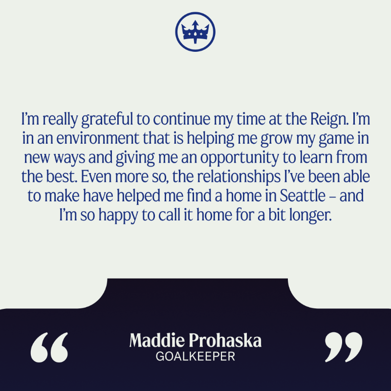reignfc's tweet photo. Here to stay 💙

We've signed @mkprohaska to a one-year contract extension!