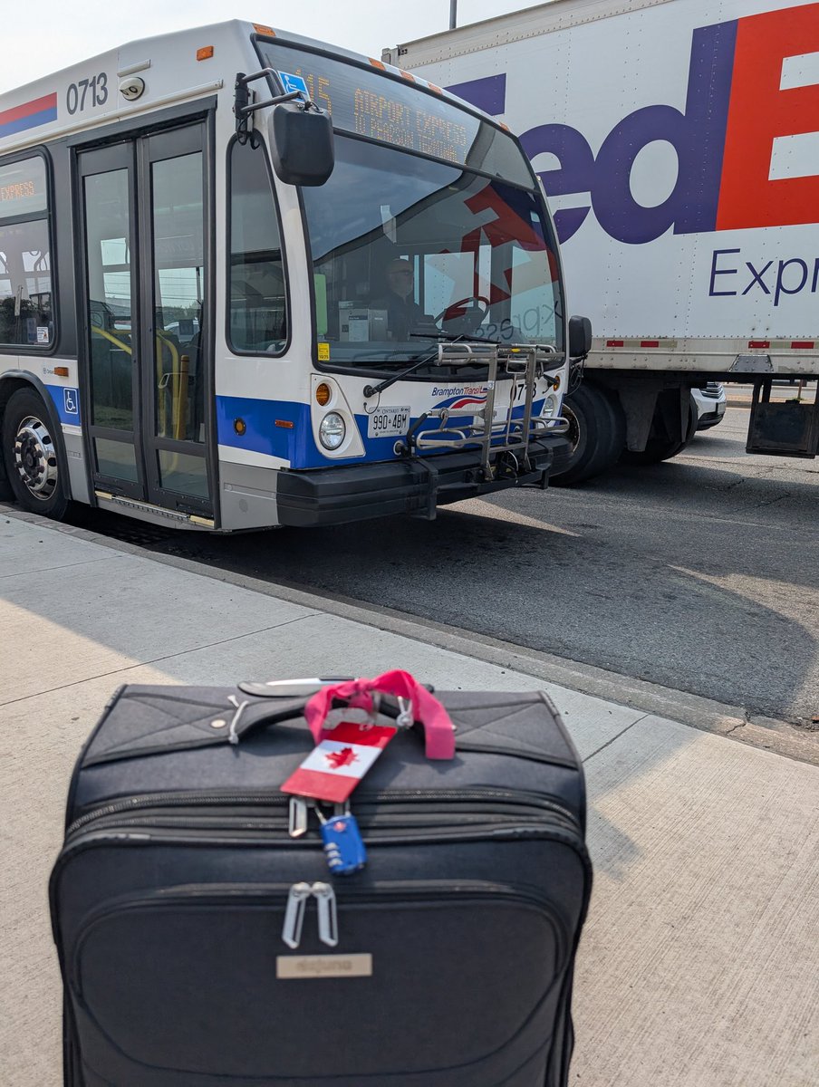 #Brampton Transit to YYZ is a decent choice.

#Brampoli