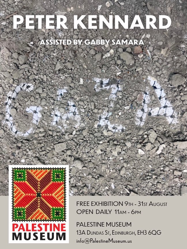 Out of Hand Scotland (@outofhandscot) on Twitter photo #print #flyers #Palestine #Museum #Scotland #free #exhibition <a href="/peterkennardx/">Peter Kennard</a> assisted by Gabby Samara 9-31 August Open daily 11-6pm Palestine Museum 13a Dundas Street, Edinburgh EH3 6QG info@palestinemuseum.us 🇵🇸 #print #flyers #Palestine #Museum #Scotland #free #exhibition <a href="/peterkennardx/">Peter Kennard</a> assisted by Gabby Samara 9-31 August Open daily 11-6pm Palestine Museum 13a Dundas Street, Edinburgh EH3 6QG info@palestinemuseum.us 🇵🇸