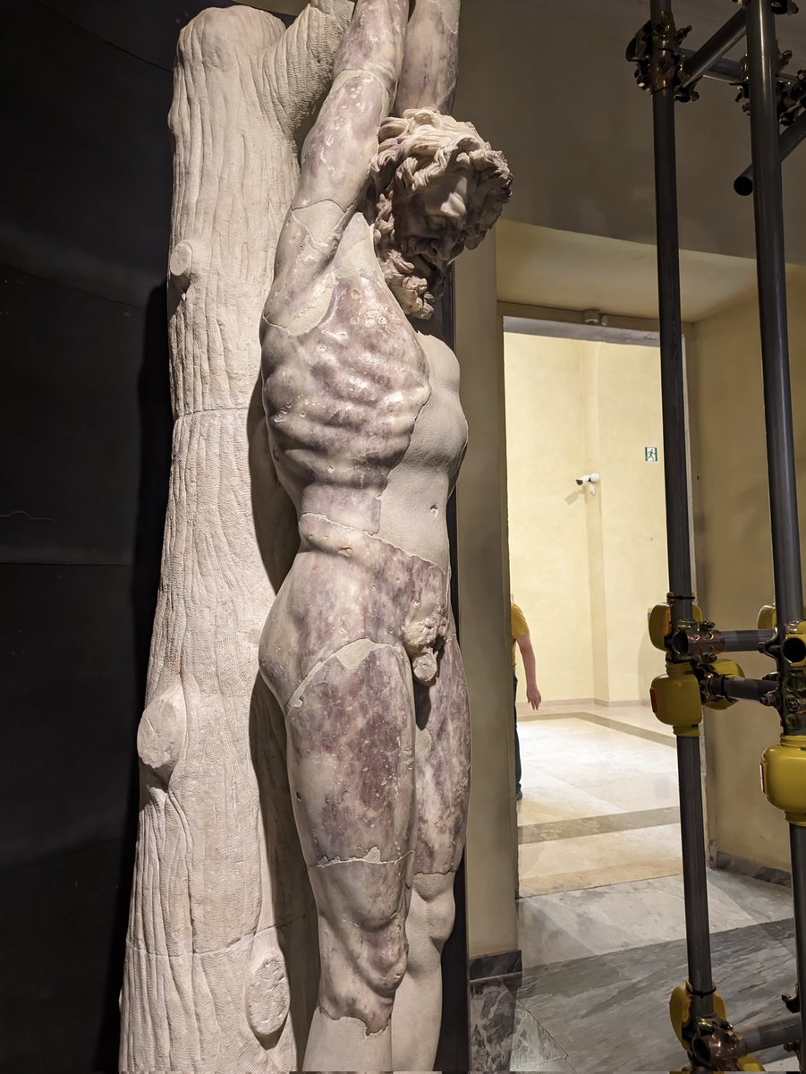 Marsyas dancing and flayed