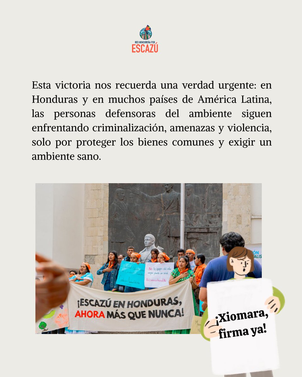 🌊 ¡VICTORIA POPULAR!

Christopher Castillo y Manuel Chinchilla han sido ABSUELTOS.

Una vez más, el pueblo derrotó a la impunidad de Avícola El Cortijo, responsable de contaminar el Río Choluteca.