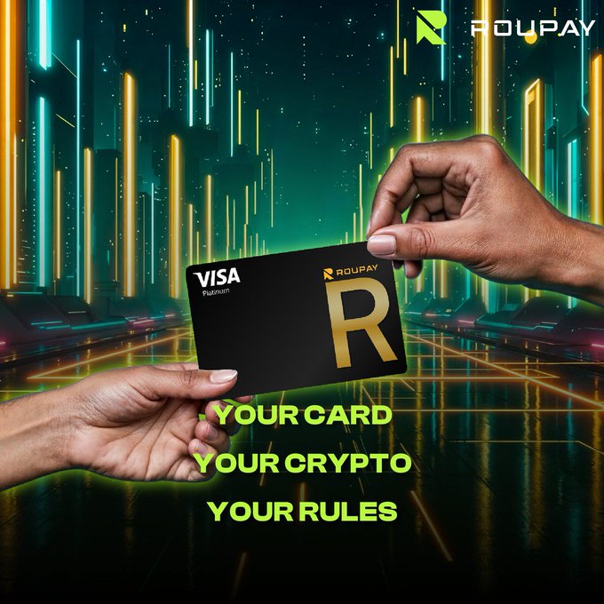Routine_Coin's tweet image. Your card. Your crypto. Your rules.
Seamlessly spend crypto—anywhere, anytime—with ROUPAY.
#ROUPAY #CryptoCard #SpendCrypto #Web3Lifestyle #YourCryptoYourWay #FutureOfPayments #DeFiInRealLife #CryptoFreedom