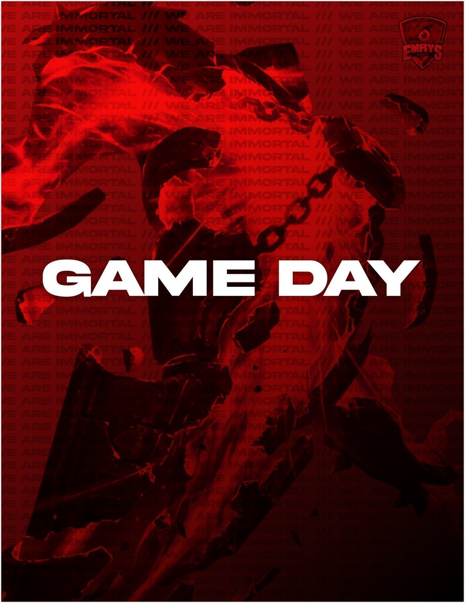 Emrys Esports (@emrysesports) on Twitter photo It's Game Day here at Emrys with our match against <a href="/NuclearVikings/">NuclearVikings</a> in <a href="/TheUKEL/">4 Nations | The UK & Ireland's National League</a>
Can we take the win a solidify our spot in the top 4? watch here to find out :twitch.tv/nsbarba
#WeAreEmrys It's Game Day here at Emrys with our match against <a href="/NuclearVikings/">NuclearVikings</a> in <a href="/TheUKEL/">4 Nations | The UK & Ireland's National League</a>
Can we take the win a solidify our spot in the top 4? watch here to find out :twitch.tv/nsbarba
#WeAreEmrys
