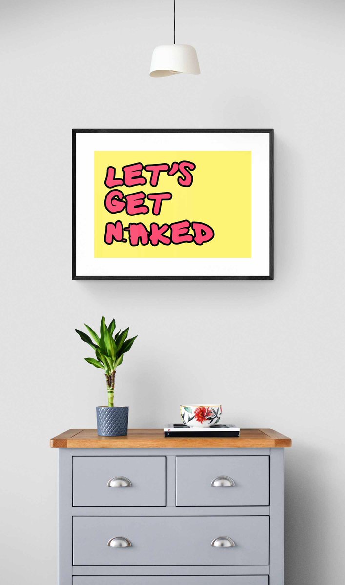 “Let’s get naked.”

A cheeky new print with a wink.

From £6 👉 maadweb.co.uk

A6–A1 sizes

#LetsGetNaked #BoldPrints #MaadWeb #CheekyWallArt #SupportSmallUK