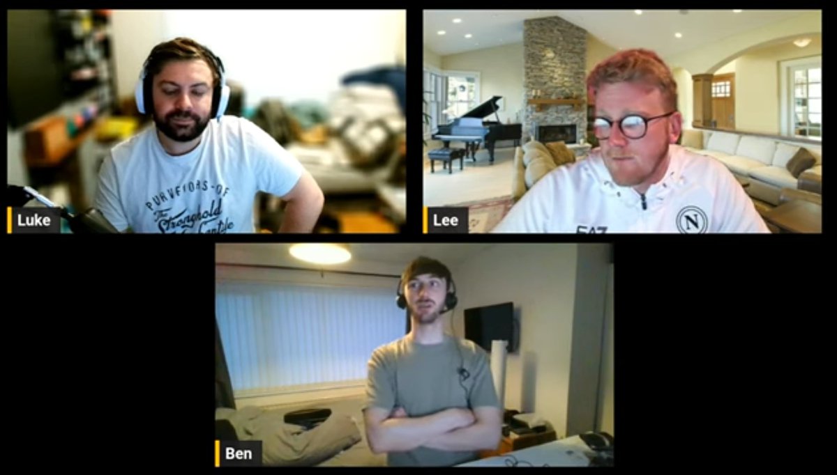 The lads on <a href="/SwansCastMedia/">Swans Cast Podcast</a> making their Championship table predictions on the latest podcast. No spoilers but I'd say you're not far off on Wrexham <a href="/JackArmy_/">Ben Church</a> 😉👍 Mint ep lads <a href="/studz92/">Lee Staddon</a> <a href="/LukeDav27/">Luke Davies</a> . Have a great season 🦢