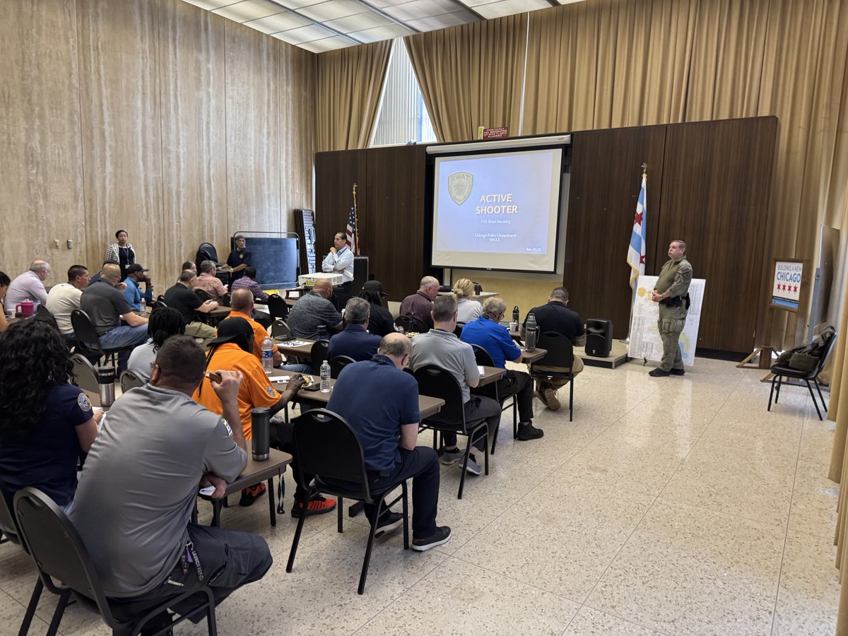 Water Management (@chicagowater) on Twitter photo DWM prioritizes employee safety on the streets and at work. Today, we had an Active Threat training at Jardine by Brian Bardsley, Jr. of <a href="/Chicago_Police/">Chicago Police</a>. It was comprehensive and informative, Thanks! DWM prioritizes employee safety on the streets and at work. Today, we had an Active Threat training at Jardine by Brian Bardsley, Jr. of <a href="/Chicago_Police/">Chicago Police</a>. It was comprehensive and informative, Thanks!