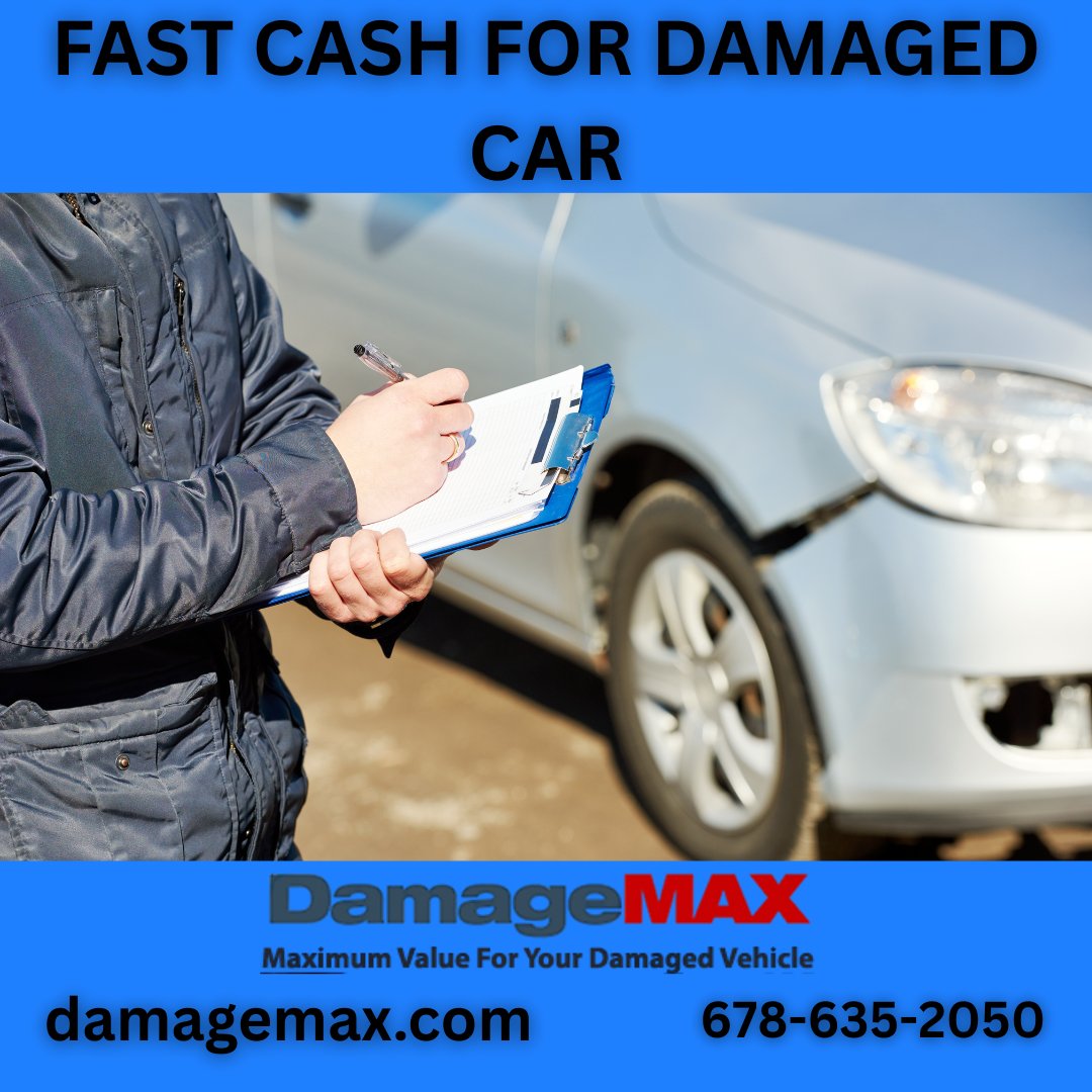 DamageMAXimum's tweet photo. If you’ve recently been in an accident or are stuck with a vehicle that’s no longer roadworthy, one question: How can I get cash for this damaged car — fast? https://t.co/DIOZrhP2k3
*#damagemax #maximumvalueforyourdamagedvehicle
#topdollar #letushelpyou #howtosellmywreckedcar https://t.co/azIF5PIBc8
