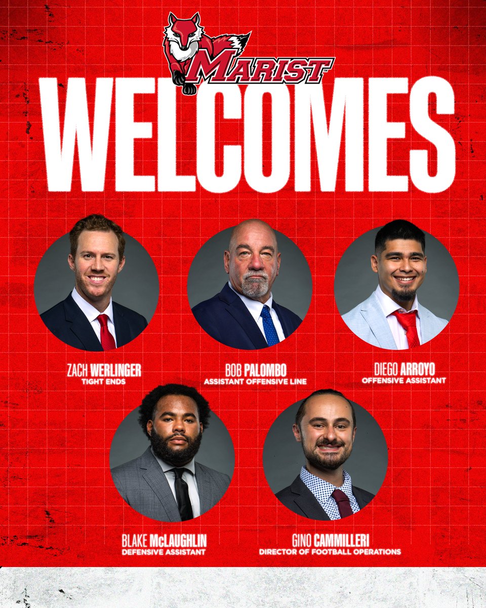 Our staff is set!

We welcome Zach Werlinger, Bob Palombo, Diego Arroyo, Blake McLaughlin, and Gino Cammilleri!

🔗: tinyurl.com/2s4taysz