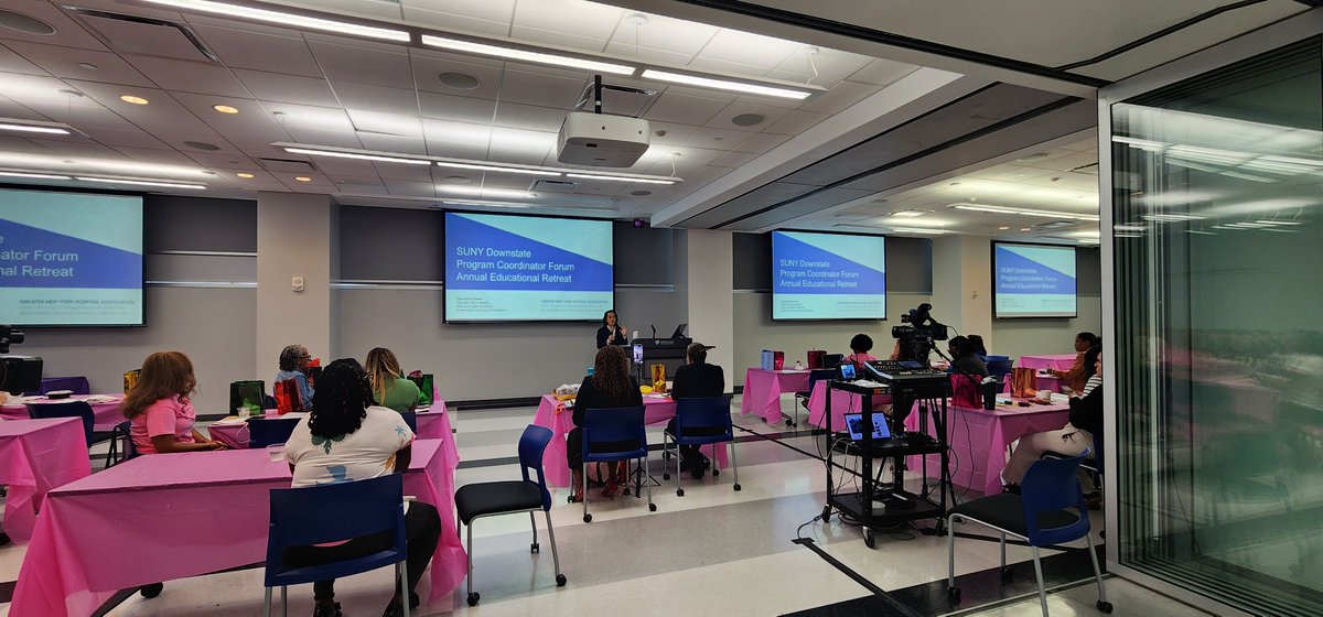 Greater New York Hospital Association (@gnyha) on Twitter photo Honored to have AVP Cassandra Pineda deliver the keynote at the 2025 Residency Program Coordinators’ Forum Annual Education Retreat! This year spotlighted innovations like streamlining GME workflows and leveraging AI. Congratulations <a href="/sunydownstate/">SUNY Downstate</a> on a successful event! Honored to have AVP Cassandra Pineda deliver the keynote at the 2025 Residency Program Coordinators’ Forum Annual Education Retreat! This year spotlighted innovations like streamlining GME workflows and leveraging AI. Congratulations <a href="/sunydownstate/">SUNY Downstate</a> on a successful event!