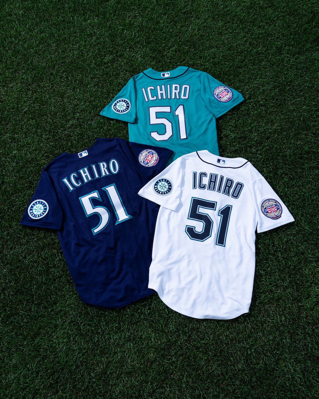 MARINERS ICHIRO 51 ユニフォーム Nike Seattle Mariners Ichiro Suzuki #51 Hall Of Fame Limited