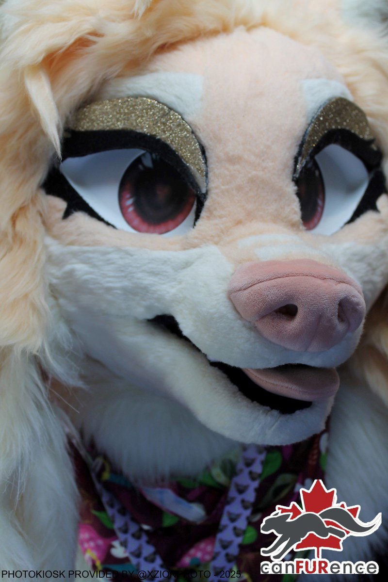 ๐๐๐๐๐๐๐๐๐๐๐๐ ๐๐๐๐๐ (@blushpuppii) on Twitter photo SNIFFS U WITH FORCE B) #canfurence2025 SNIFFS U WITH FORCE B) #canfurence2025