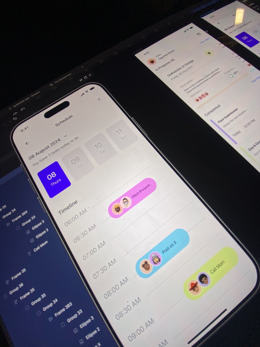 MayBoy_ng's tweet photo. Day 6/30 of my design challenge, worked on a To-Do app UI so smooth even procrastination got scared.
If your tasks had taste, they’d pick this 👀✅
#30DaysOfDesign #UIDesign #DesignChallenge #ProductivityUI
#productdesign https://t.co/Dx8E0wu3vd