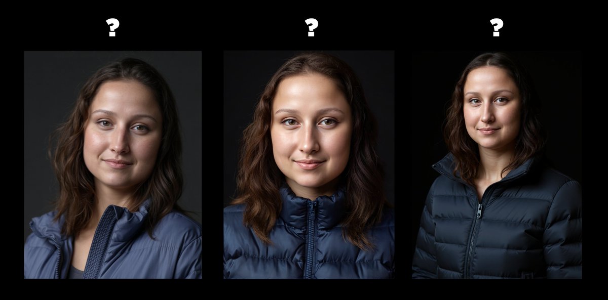 Let's play a game 🎲 this one is on hard mode. If you can correctly label the tool used for generating each image to obtain a consistent character, you have an extremely good eye 📷   

The tools used for generating the images are as follows:  
1 - Runway References 
2 - Ideogram