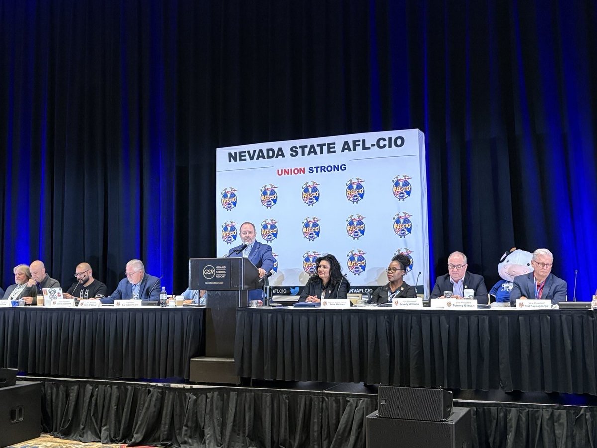 Zach Conine (@zconine) on Twitter photo Thank you to the <a href="/NVAFLCIO/">Nevada State AFL-CIO // Pass the #PROAct</a> for having me and to the workers of the <a href="/GrandSierra/">Grand Sierra Resort | GSR</a> for again showing why yours is the premier resort in Northern Nevada. I will always stand with Nevada's workers because it's the right thing to do. Thank you to the <a href="/NVAFLCIO/">Nevada State AFL-CIO // Pass the #PROAct</a> for having me and to the workers of the <a href="/GrandSierra/">Grand Sierra Resort | GSR</a> for again showing why yours is the premier resort in Northern Nevada. I will always stand with Nevada's workers because it's the right thing to do.