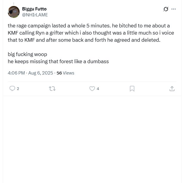 This guy has had to tell his friend to delete a ton of horrible and hateful things over the years, but it's obviously the people offended by the bad behavior that are wrong, not the person who is being horrible.