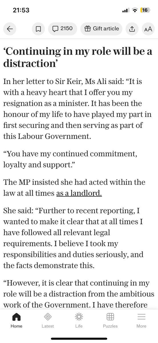 I loathe it when politicians have to resign because it’s a “distraction” and make no apology and accept no blame. Started with Nixon? Here’s the last (F grade) example. 👇