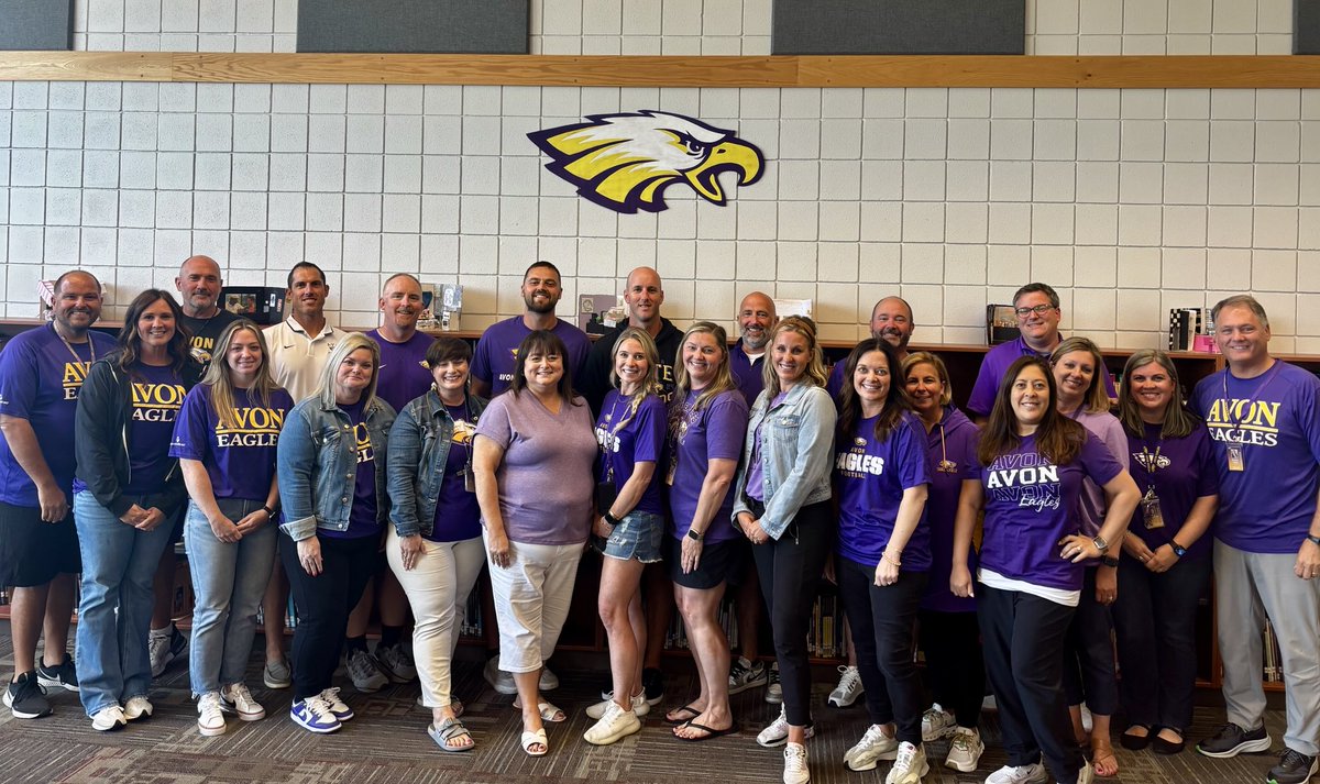 Michael Zalar, PhD (@drmikezalar) on Twitter photo Great day of learning at our Administrative Retreat! This team of All Stars is ready for the new school year!!Let’s go EAGLES!!!🦅💜💛<a href="/AvonLocalSch/">Avon Local Schools</a> <a href="/kd_buller/">KDBuller</a> <a href="/AvonSchools_Ops/">Avon Schools - Operations</a> <a href="/AvonEagleShop/">Avon Athletic Boosters</a> <a href="/coach_elderm/">Coach Elder</a> <a href="/SoccerAvon/">AvonHSGirlsSoccer</a> Great day of learning at our Administrative Retreat! This team of All Stars is ready for the new school year!!Let’s go EAGLES!!!🦅💜💛<a href="/AvonLocalSch/">Avon Local Schools</a> <a href="/kd_buller/">KDBuller</a> <a href="/AvonSchools_Ops/">Avon Schools - Operations</a> <a href="/AvonEagleShop/">Avon Athletic Boosters</a> <a href="/coach_elderm/">Coach Elder</a> <a href="/SoccerAvon/">AvonHSGirlsSoccer</a> 
