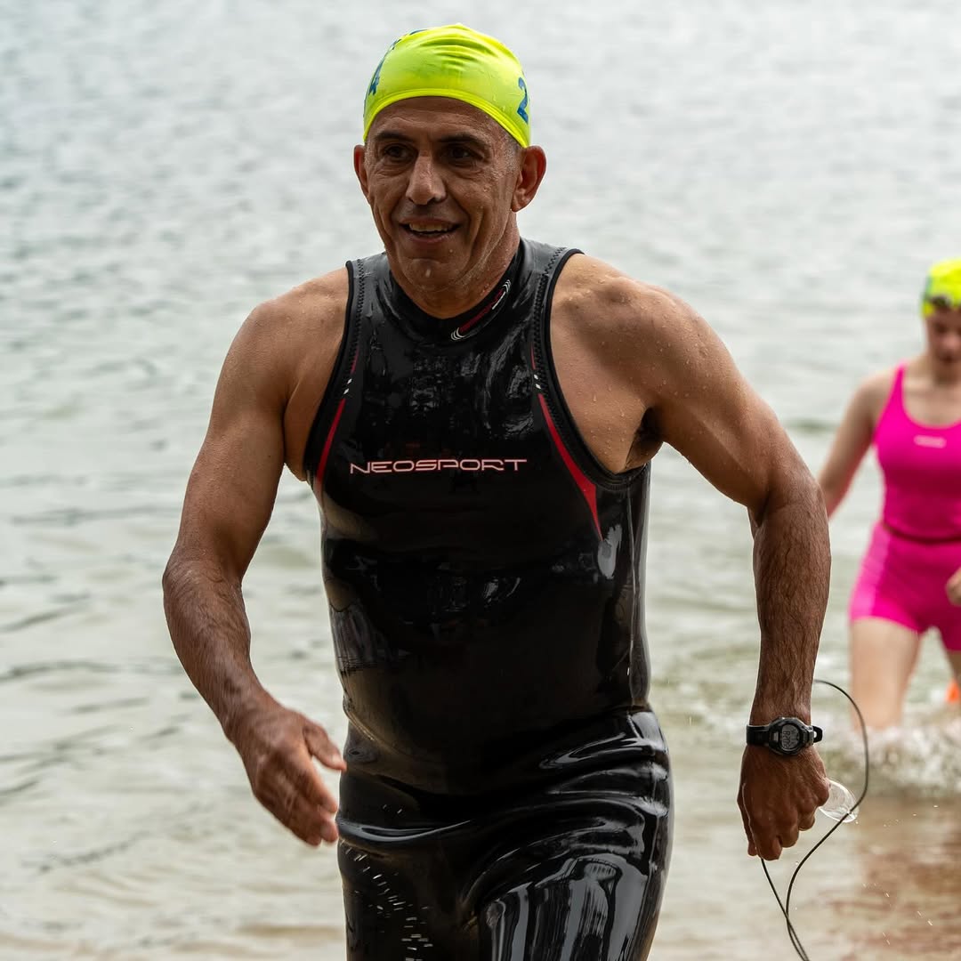 Thank you to The <a href="/NHNationalGuard/">NHNG</a> Adjutant General, Maj. Gen. David Mikolaities, for joining us at our 9th Annual Swim With A Mission on Newfound Lake! 🏊‍♂️His support for our mission to serve Veterans is truly remarkable and a powerful example of leadership and service.🇺🇸