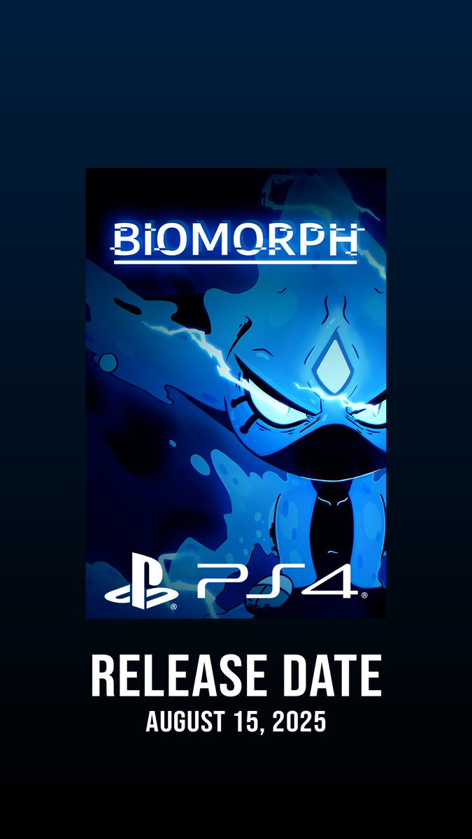 Dreamers, assemble! BIOMORPH launches August 15 on PS4. Master new forms, battle epic foes, and claim your power.🔥