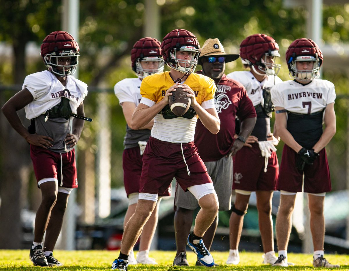 Week 2 of camp ➡️ Feeling Great 
<a href="/RamsRhsFootball/">Riverview Football</a> <a href="/RRamsRecruiting/">Riverview Rams Recruiting</a> <a href="/BrodyWiseman/">Brody Wiseman</a> <a href="/HeraldTribune/">Sarasota Herald-Tribune</a> <a href="/QBUselect/">QBU Select</a> <a href="/ARQ_QB/">ARQ</a> <a href="/Andy_Villamarzo/">Andy Villamarzo</a> <a href="/PrepRedzoneFL/">Prep Redzone Florida</a> <a href="/PrepRedzone/">Prep Redzone 🏈</a> <a href="/flsportsscene/">The Florida Sports Scene</a>
