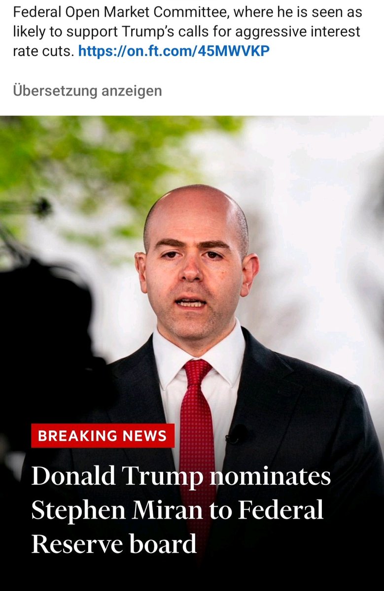 Ich bin so alt, dass ich mich an Greenspan oder Bernanke erinnere. Gute Zeiten waren das, vergleichsweise.
"Irrational Exuberance" ist noch eine Untertreibung für den Irrsinn unter Trump.