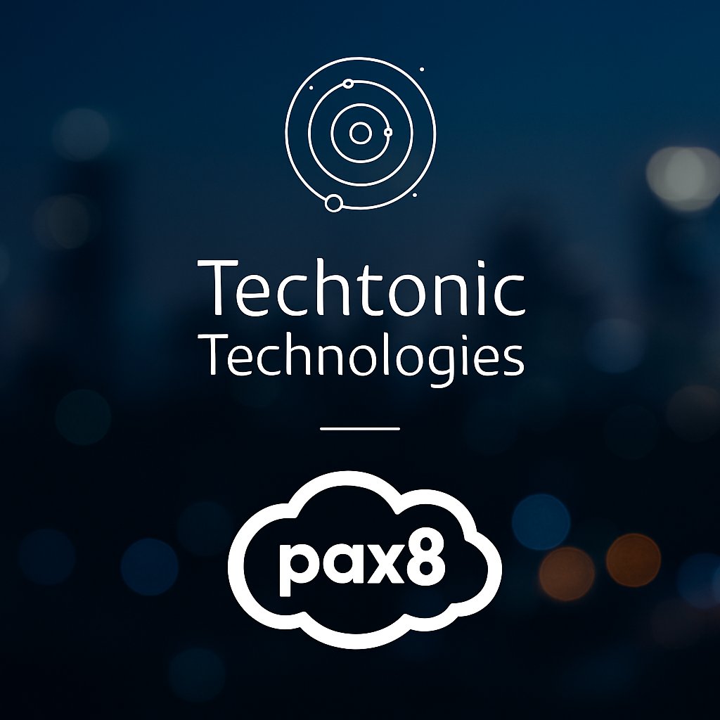 techtonictechno's tweet image. We’ve partnered with Pax8 to level up the services we deliver to you!

That means faster provisioning, stronger security, and access to industry-leading cloud tools, all backed by our team.

Modern IT solutions. Powered by Pax8. Delivered by us.

#cloudsolutions #itpartner