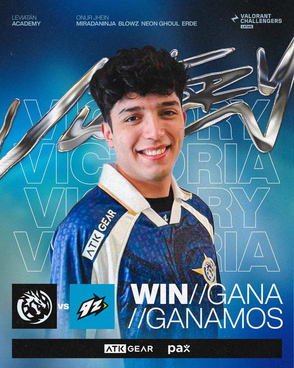 LEVIATAN (@leviatangg) on Twitter photo ¡ESTAMOS EN LA GRAN FINAL CARAJO! 🤩
LA MEJOR ACADEMY DEL MUNDO vence por 2 a 0 a <a href="/9zTeam/">9z Globant</a> y se encuentra nuevamente en la final de #VCLLATAM
#goLEV ¡ESTAMOS EN LA GRAN FINAL CARAJO! 🤩
LA MEJOR ACADEMY DEL MUNDO vence por 2 a 0 a <a href="/9zTeam/">9z Globant</a> y se encuentra nuevamente en la final de #VCLLATAM
#goLEV