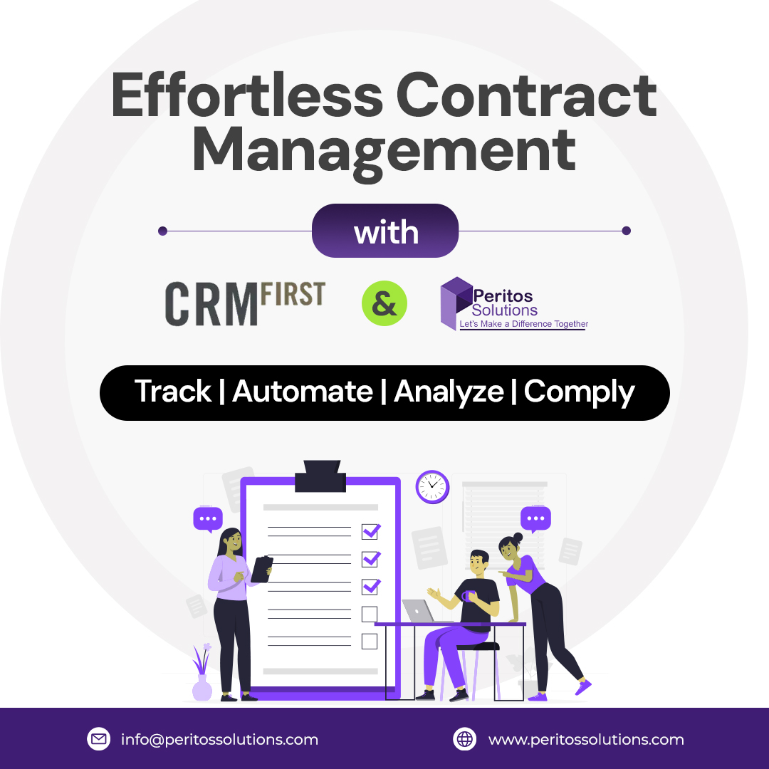 Peritos_sol's tweet image. 📑 Struggling with complex contracts?
Peritos Solutions &amp;amp; CRMFIRST brings you a Microsoft Dynamics 365 solution to streamline contract management—track deadlines, automate workflows, ensure compliance, and gain insights.

#ContractManagement #Dynamics365 #PeritosSolutions