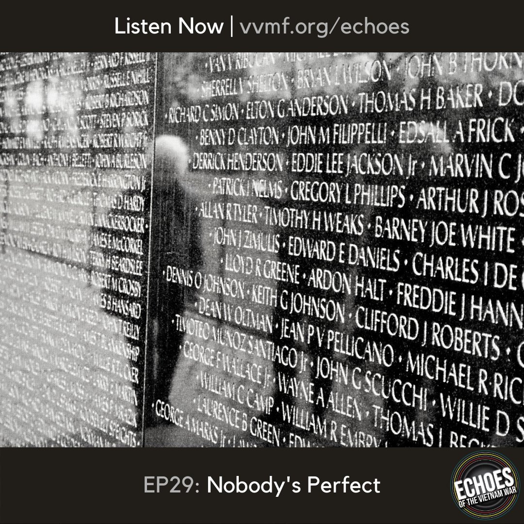 Vietnam Vet Memorial (@vvmf) on Twitter photo We are saddened to learn the passing of David Kies, one of the few whose name is engraved on the Vietnam Veterans Memorial despite returning home alive: obits.cremationsocietyofmadison.com/david-kies
In May 2022, we interviewed David for our podcast Echoes of the Vietnam War, EP29: Nobody's Perfect: We are saddened to learn the passing of David Kies, one of the few whose name is engraved on the Vietnam Veterans Memorial despite returning home alive: obits.cremationsocietyofmadison.com/david-kies
In May 2022, we interviewed David for our podcast Echoes of the Vietnam War, EP29: Nobody's Perfect:
