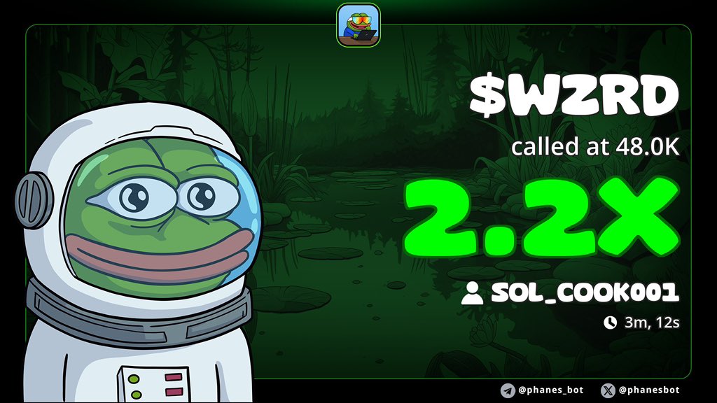 HIT_SOLEE001's tweet image. #WZRD just hit 2X

They called it rugs .
We called it alpha — and we printed 
This is your cue: Don’t wait for proof, be early.

📲 Join the run : t.me/SOL_COOK001

2kDYPbecKp3hkPdC2gSJmRZ8vBUhJYSE54UfJWchvmrB

#Crypto #Solana #DOGE #zeudiners #helevier #trading #Altcoins…