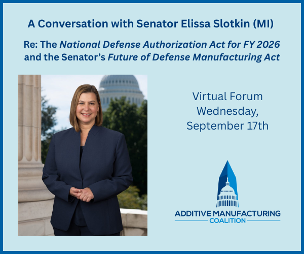 Additive Manufacturing Coalition tweet media