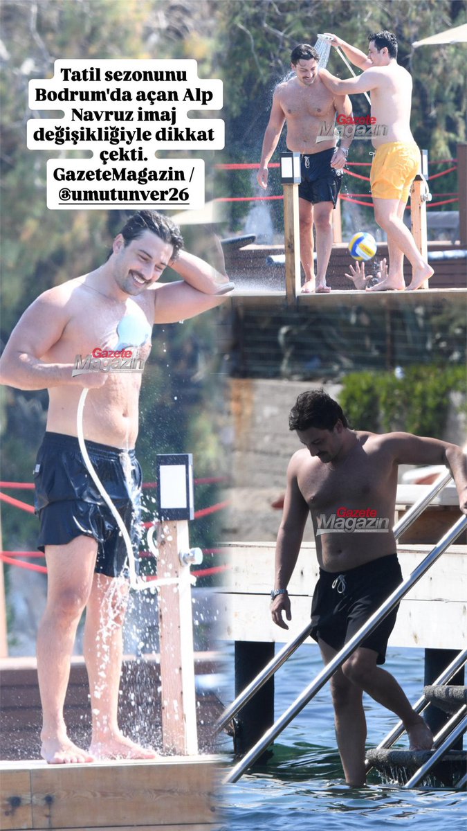 #AlpNavruz Bodrum'da tatil yapıyor. ✨️