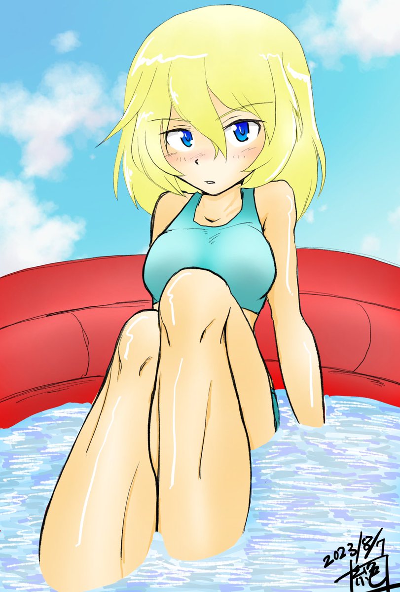 本日は BC自由学園副隊長 #押田ルカ生誕祭 であります!
お誕生日おめでとうございます!
過去絵で申し訳ありませんがお祝いさせて頂きます!
連日暑くて暑くて…
プール入りてぇであります…!
早く涼しくなれー!!
#押田ルカ生誕祭2025
#ガルパン 